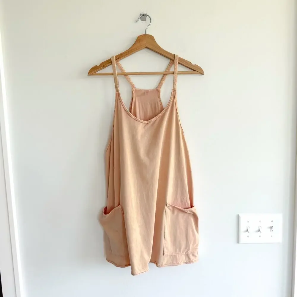 FP Movement Hot Shot Mini Scoop Neck Built in Short Dress Fruit Punch S